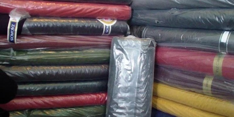 توقیف محموله میلیاردی پارچه قاچاق در ساوجبلاغ
