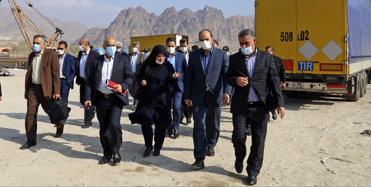 حضور خرم در پایانه مرزی نوردوز/ زیرساختها در نقاط مرزی نوردوز و خداآفرین دارای مشکل است+ تصاویر