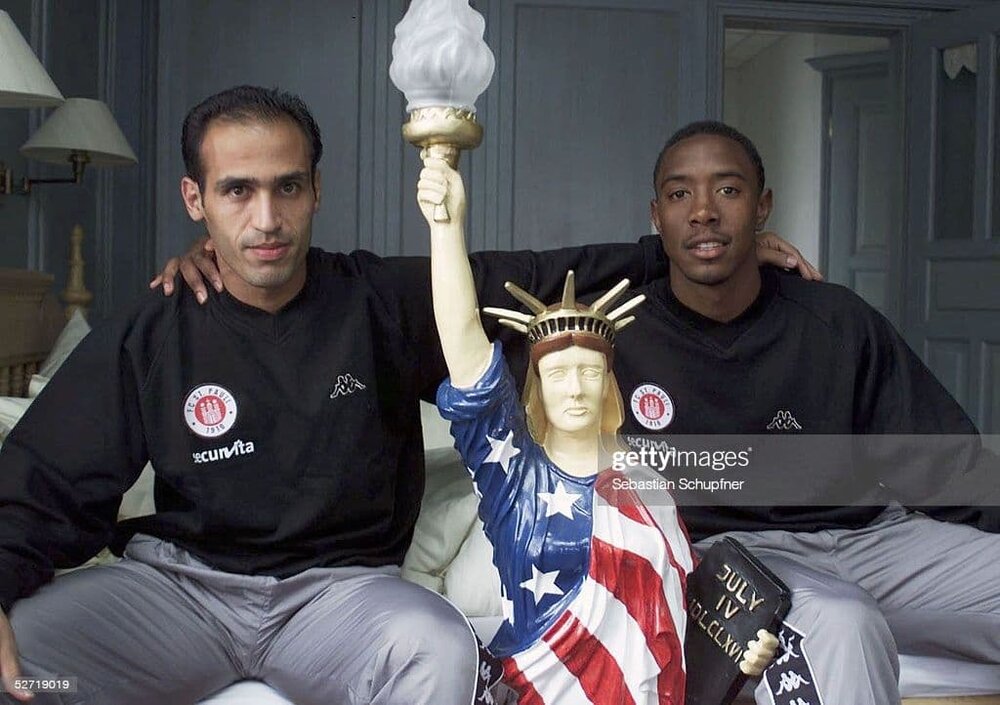 علیرضا منصوران با تم آمریکایی!/عکس