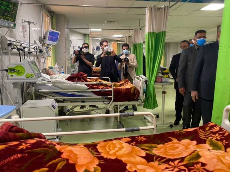 وزیر بهداشت از بیمارستان شهید رجایی کرج بازدید کرد