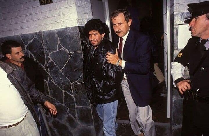 یکی از تلخترین روزهای مارادونا/عکس