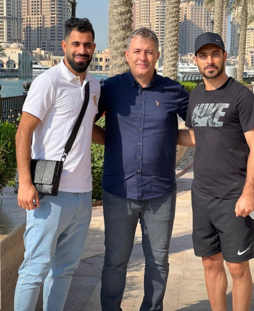 اسکوچیچ به دیدار ملیپوشان در قطر رفت/عکس