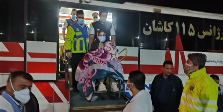 انتقال مصدومان سانحه دهدشت_ تهران به یاسوج