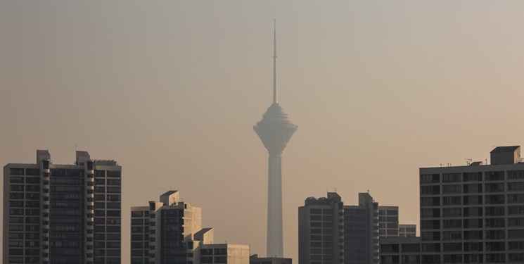 هوای تهران همچنان آلوده/شاخص آلاینده‌های هوا صعودی است