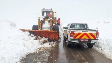 استقرار ۳۰۰ راهدار در جاده های برفگیر مازندران