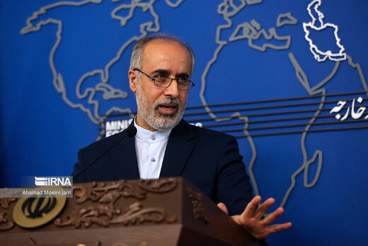توضیح کنعانی در پی اعلام فهرست تحریمی ایران علیه اتحادیه اروپا و رژیم انگلیس