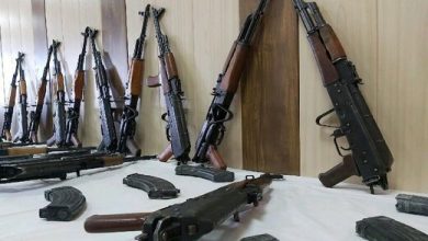جمع‌آوری سلاح‌های غیرمجاز در مبارکه