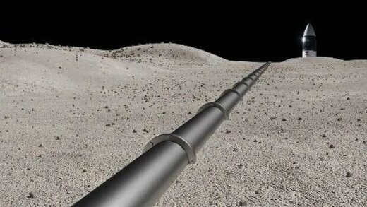راه‌اندازی خط لوله‌ اکسیژن در کره ماه