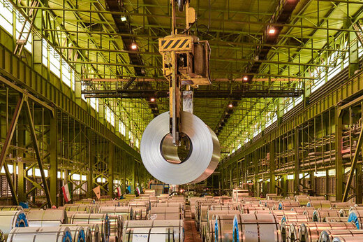 رشد ۱۸ درصدی تولید محصولات فولادمبارکه در ۹ ماهه سال ۱۴۰۱