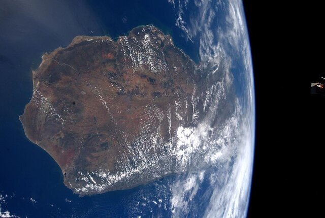 عکس | دور دنیا در ۹۰ دقیقه از منظر ایستگاه فضایی