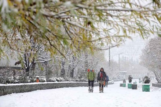 هشدار هواشناسی سطح زرد در اصفهان/برف و باران استان را در برمی‌گیرد