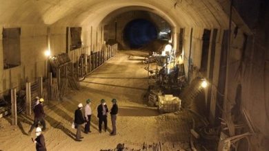 کشف یک کانال زیرزمینی در حفاری خط۳ قطار شهری مشهد