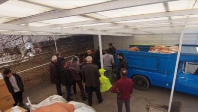 ارسال کمک‌های بشردوستانه ۲ روستای ارومیه به زلزله‌زدگان ترکیه
