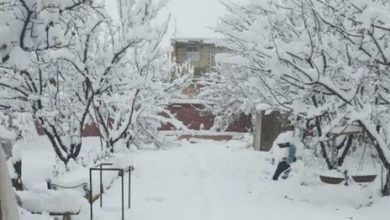 بارش برف شدید منجر به تعطیلی مدارس چهارمحال وبختیاری شد