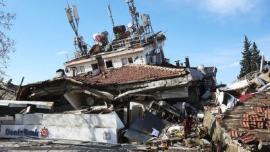 برآورد خسارت زلزله به ترکیه با استفاده از نور