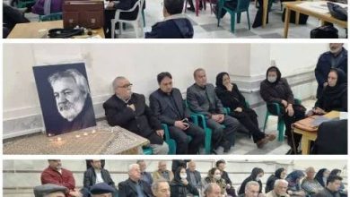 برگزاری محفل هنرمندان و خوشنویسان به یاد هنرمند مرحوم حسن اخلاقی