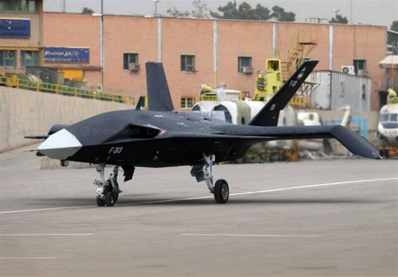 عکس دیده نشده از «پهپاد قاهر ۳۱۳ بدون سرنشین»