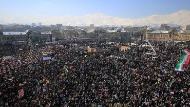 خیابان‌ها مملو از جمعیت شد/ مردم خواستار ایران متحد و قوی شدند