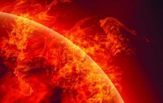 دنباله‌دار غول‌پیکر «بیگانه» در حال حرکت مستقیم به سمت خورشید / عکس