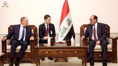 دیدار لاوروف و نوری المالکی در بغداد/وزیرخارجه روسیه: آمریکا مناطق کردنشین را به جدایی‌طلبی تشویق می‌کند
