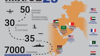 رزمایش دریایی مشترک آمریکا و ۵۰ کشور در همسایگی ایران