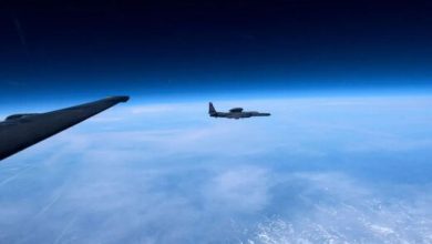 سلفی خلبان مشهورترین هواپیمای جاسوسی جهان در مرز فضا / عکس