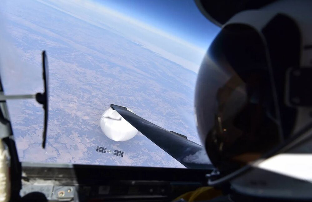 سلفی خلبان مشهورترین هواپیمای جاسوسی جهان در مرز فضا / عکس