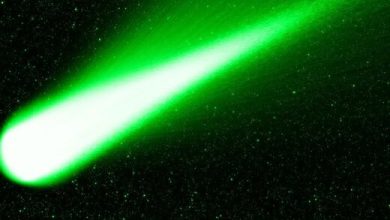 عکس|  دنباله‌دار سبز رنگ را از دست ندهید؛ تا ۵۰ هزار سال دیگر نمی‌توانید آن را ببینید