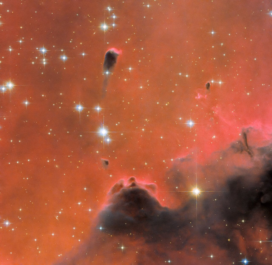 عکس| شکار سحابی آتشین توسط تلسکوپ هابل