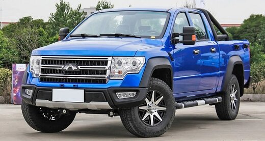 عکس | پیکاپ غولپیکر چینی در خیابانهای تهران!