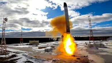 موشک قاره‌پیمای روسیه هنگام حضور بایدن در اوکراین آزمایش شد