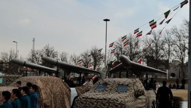 نمایش «موشک بالستیک عماد» و «پهپاد شاهد۱۳۶» در میدان آزادی تهران + عکس