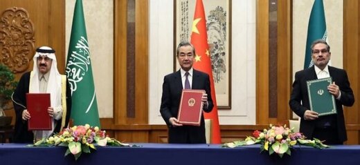 «خبرگزاری دولت»، بخش «تعهد ایران» به عربستان را از گزارش «والاستریت» «سانسور» کرد! + تصویر