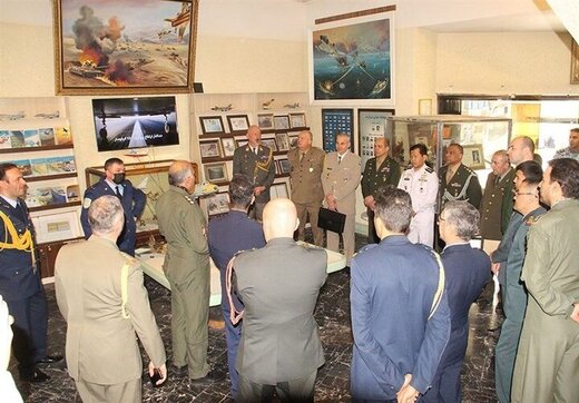 درب «موزه» نیروی هوایی به روی «وابستگان نظامی کشورهای خارجی» گشوده شد
