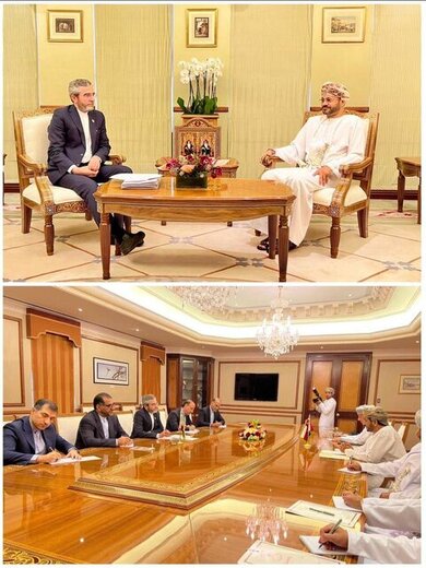 رایزنی باقری کنی با مقامات عمان در مسقط