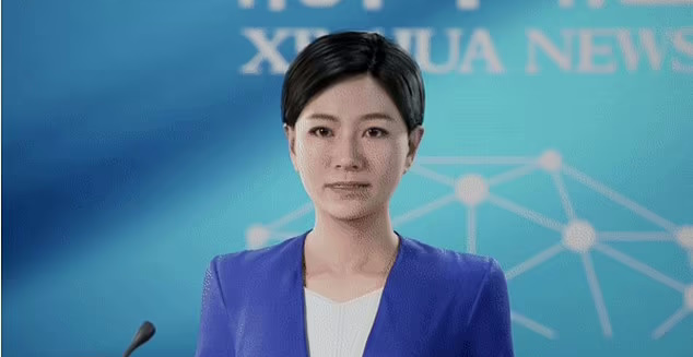 مجری اخبار جدید چینی که با هوش مصنوعی کار می‌کند + ویدیو