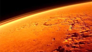لحظه خارق‌العاده غروب خورشید در مریخ / عکس