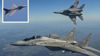مقایسه جنگنده جدید اوکراین با اف ۱۶ آمریکایی / عکس