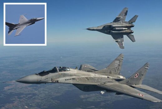 مقایسه جنگنده جدید اوکراین با اف ۱۶ آمریکایی / عکس