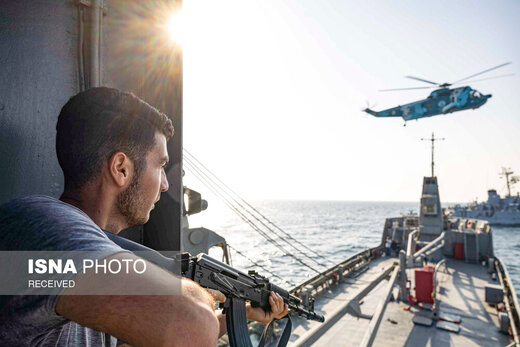 پایان رزمایش دریایی ۲۰۲۳  ایران، روسیه و چین + عکس‌ها