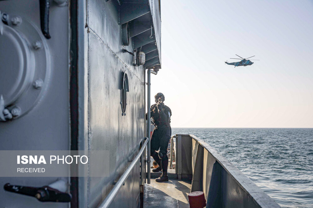 پایان رزمایش مرکب کمربند امنیت دریایی ۲۰۲۳ + عکس ها