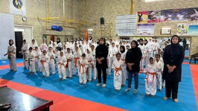 کسب مقام قهرمانی مسابقات هرمزگان توسط دختران کاراته‌کای قشم