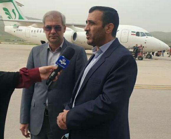 ابراز رضایت دادستان مرکز لرستان از اقدامات انجام شده در فرودگاه خرم آباد