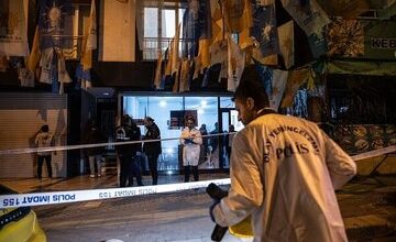 حمله به دفتر حزب اردوغان در استانبول
