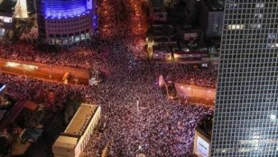 منابع اسرائیلی: در تظاهرات امشب بیش از ۱۴۵ هزار نفر شرکت کردند