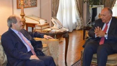 پس از سال‌ها؛ وزیر خارجه سوریه در قاهره با همتای مصری دیدار کرد