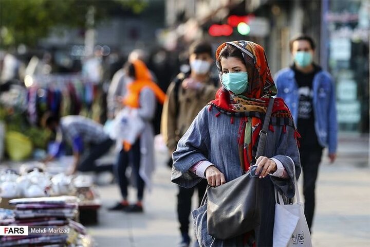 ۱۶ درصد مردم ماسک می زنند/ وضعیت پروتکلهای بهداشتی