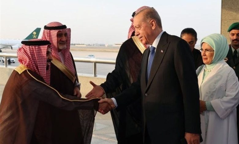 اردوغان به عربستان رفت
