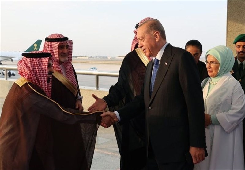 اردوغان به عربستان رفت