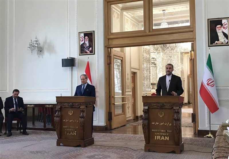 امیرعبداللهیان: شاهد پیشرفتهایی در اجرایی شدن توافقات اقتصادی و تجاری با سوریه هستیم/ مقداد: جولان به زودی به وطن خودش سوریه باز خواهد گشت